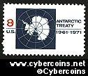 Scott 1431 mint sheet 8c (50) -   Antarctic Treaty
