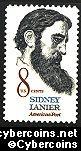 Scott 1446 mint  8c -   Sidney Lanier - Poet