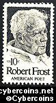 Scott 1526 mint sheet 10c (50) -   Robert Frost