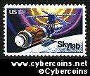 Scott 1529 mint sheet 10c (50) -   Skylab Project