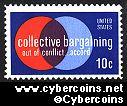 Scott 1558 mint  10c -   Collective Bargaining