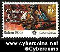 Scott 1560 mint sheet 10c (50) -   Salem Poor