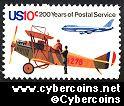 Scott 1574 mint  10c -   Airplanes