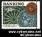 Scott 1577 mint  10c -   Banking