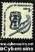 Scott 1581 mint  1c -   Inkwell & Quill (1977)