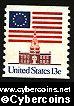 Scott 1625 mint 13c -  Flag & Independence Hall
