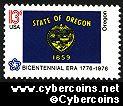 Scott 1665 mint 13c -  Oregon