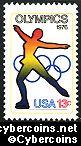 Scott 1698 mint 13c -  Skating
