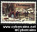 Scott 1702 mint 13c -  "Winter Pastime" (Andreati)