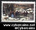 Scott 1703 mint 13c -  "Winter Pastime" (Gravure Int.)