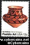 Scott 1707 mint 13c -  Pueblo Art - San Ildefonso