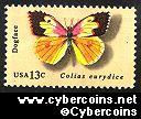 Scott 1714 mint 13c -  Butterflies - Dogface