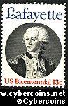 Scott 1716 mint 13c -  Lafayette