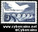 Scott 1721 mint sheet 13c (50) -  Peace Bridge - US & Canada