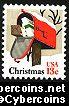 Scott 1730 mint 13c -  Rural Mailbox, Christmas