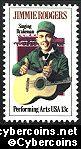 Scott 1755 mint 13c -  Jimmie Rodgers
