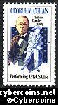 Scott 1756 mint sheet 15c (50) -  George M. Cohan