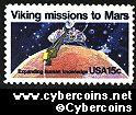 Scott 1759 mint sheet 15c (50) -  Viking Missions to Mars