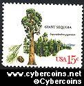 Scott 1764 mint 15c -  Trees - Giant Sequoia