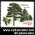 Scott 1765 mint 15c -  Trees - White Pine