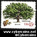 Scott 1766 mint 15c -  Trees - White Oak