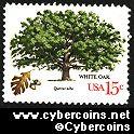 Scott 1766 mint 15c -  Trees - White Oak