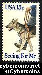 Scott 1787 mint sheet 15c (50) -  Guide Dog