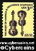 Scott 1813 mint 3.5c -  Two Violins