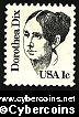 Scott 1844 mint 1c -  Dorothea Dix (1983)