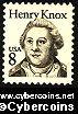 Scott 1851 mint 8c -  Henry Knox (1985)