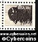 Scott 1883 mint 18c -  Wildlife - Bison