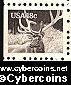 Scott 1886 mint 18c -  Wildlife - Elk