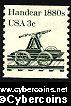 Scott 1898 mint 3c -  Transportation Coils - Handcar (1983)