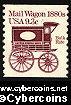 Scott 1903 mint 9.3c -  Transportation Coils - Mail Wagon