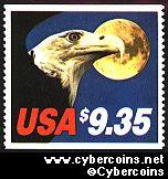 Scott 1909 mint $9.35 -  Eagle & Moon