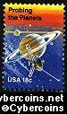 Scott 1916 mint 18c -  Space Achievement - Probing the Planets