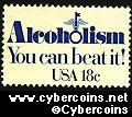 Scott 1927 mint sheet 18c (50) -  Alcoholism