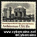 Scott 1930 mint 18c -  American Architecture - Palace of the Arts