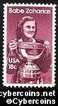Scott 1932 mint 18c -  Babe Zaharias