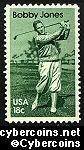 Scott 1933 mint 18c -  Bobby Jones