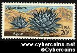 Scott 1943 mint 20c -  Desert Plants - Agave