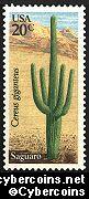 Scott 1945 mint 20c -  Desert Plants - Saguaro