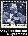 Scott 1950 mint 20c -  Franklin D. Roosevelt