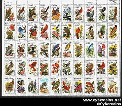 Scott 1953-2002 mint 20c -  50 States Sheet