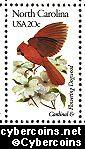 Scott 1985 mint 20c -  North Carolina