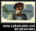 Scott 2024 mint 20c -  Ponce de Leon