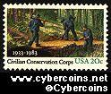 Scott 2037 mint sheet 20c (50) -  Civilian Conservation Corps