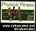Scott 2043 mint sheet 20c (50) -  Physical Fitness