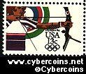 Scott 2050 mint 13c -  Olympics - Archery