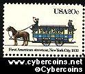 Scott 2059 mint 20c - Streetcars - First Streetcar